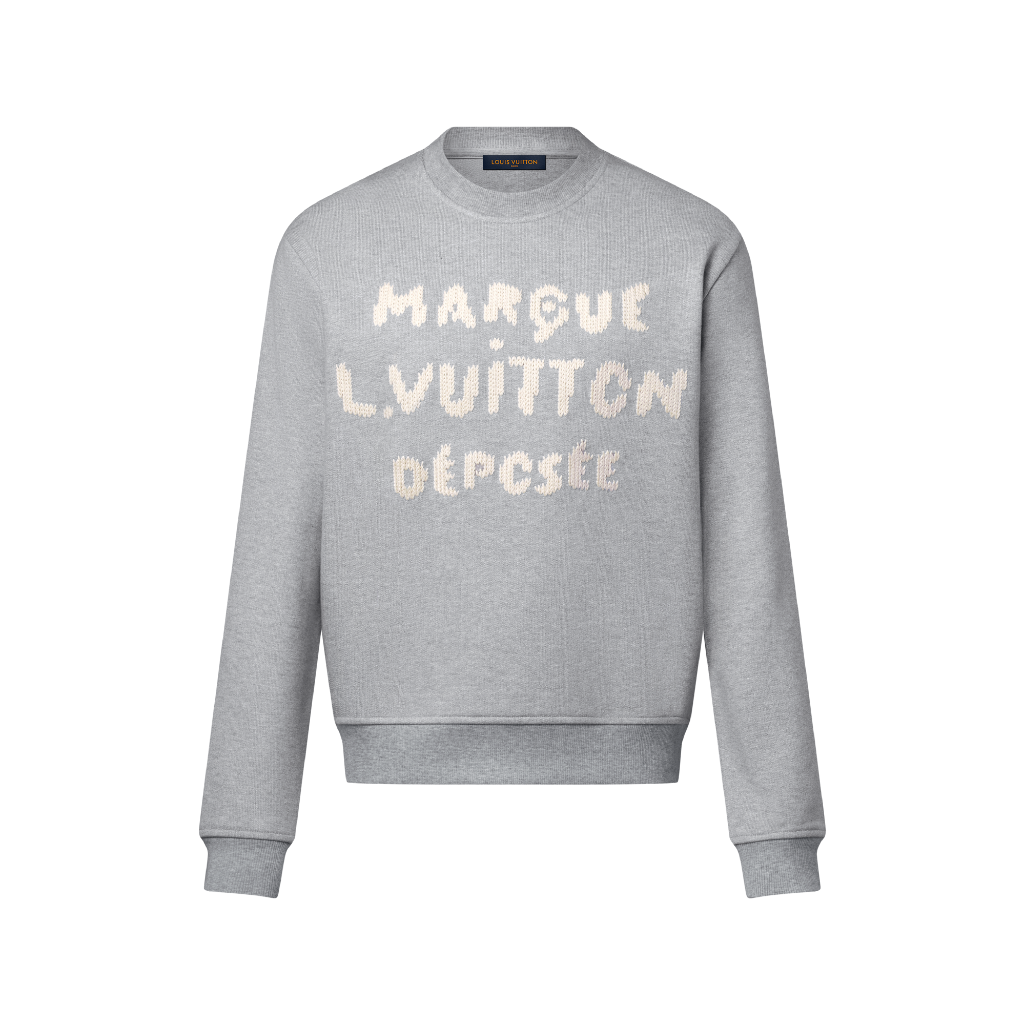 Embroidered Signature Sweatshirt - Ready-to-Wear | LOUIS VUITTON